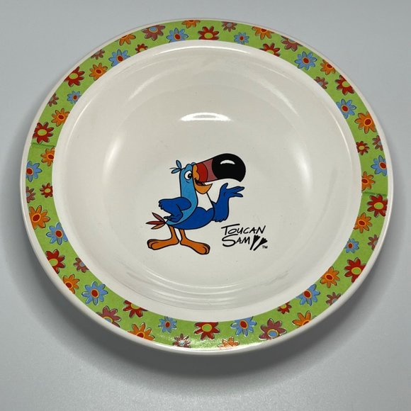 Froot Loops Toucan Sam Ceramic Cereal Bowl | Vintage Y2K 2002 - Picture 1 of 5